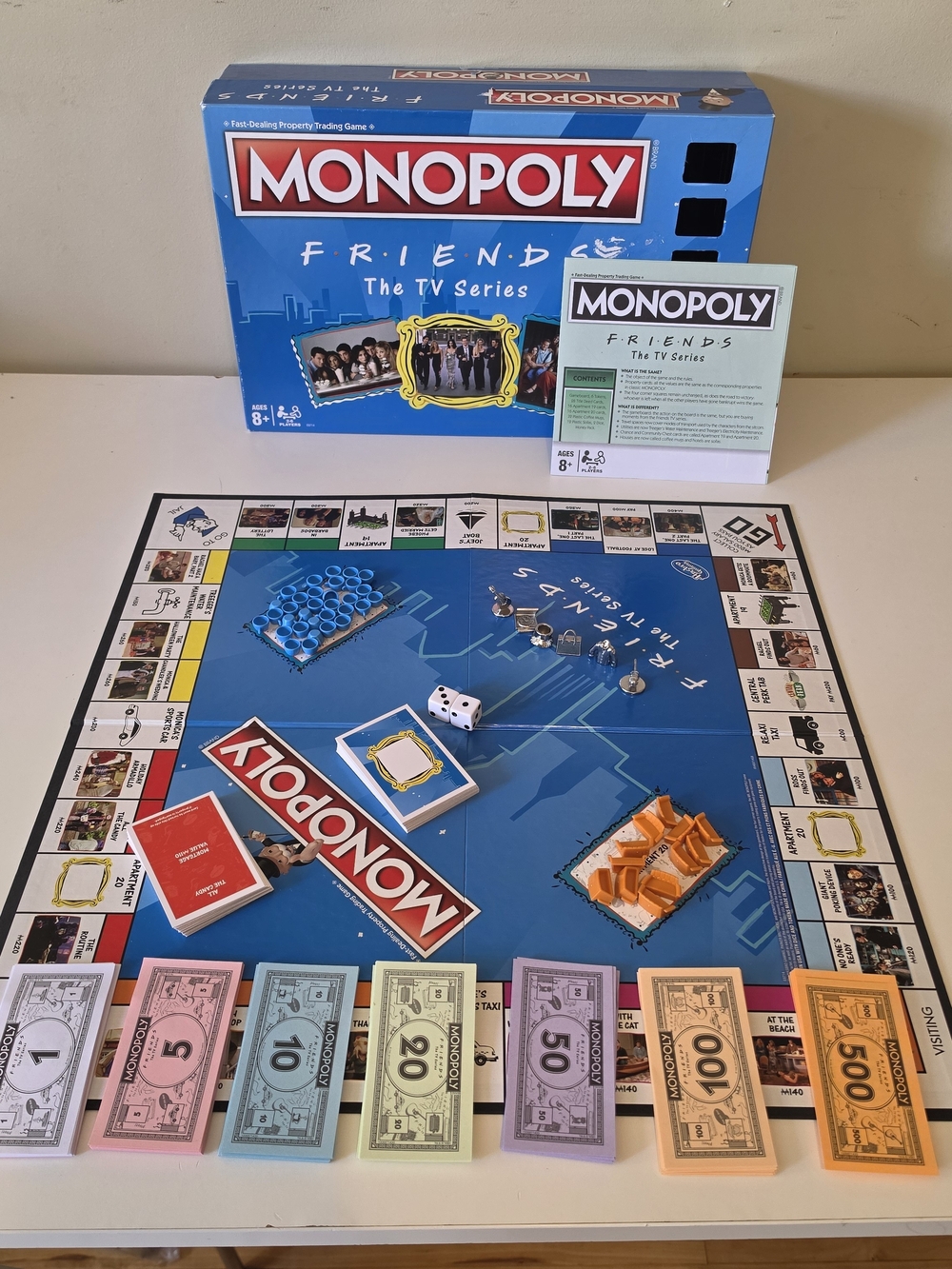 Friends The TV Series Board Game - Blue
